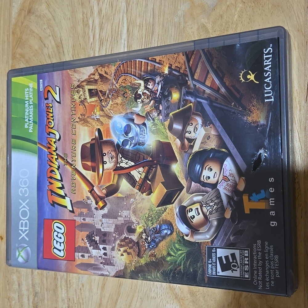 Lego Indiana Jones 2 The Adventure Continues Xbox 360 Game